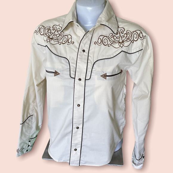 Casual Long-Sleeve Shirt by El General Blue 44410 main image 1